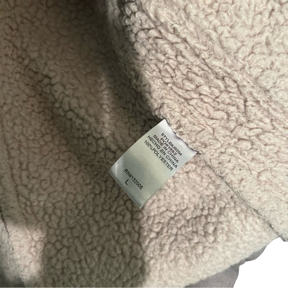 Entro Gray and Cream Open Front Vest - Picture 3 of 4